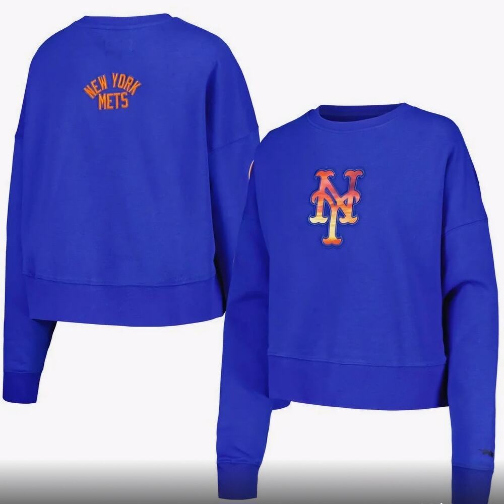 Pro Standard Women's Boxy New York Mets Pullover Size Small‎
